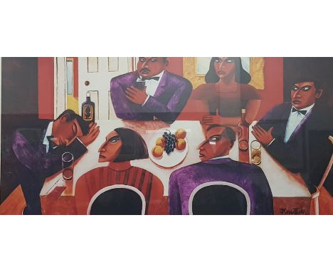 SIGNED GRAHAM KNUTTEL PRINT - 16/99