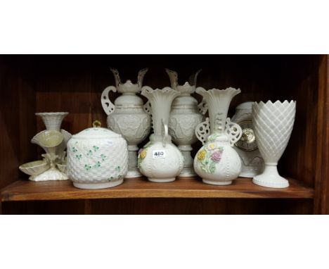 SHELF LOT OF BELLEEK