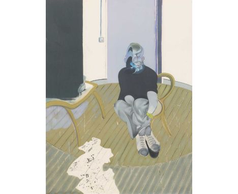 ▴ Francis Bacon (1909-1992)Self-portrait, 1973lithograph in colours, numbered '145/180', printed by Mourlot, Paris, plate by 
