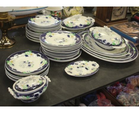 19th Century Ashworth Ironstone dinner service