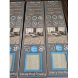 6 x New Packs of Rigid Core Waterproof Premium Herringbone Flooring. (Light Grey) RRP £104.73 per
