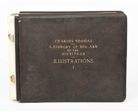 An archive of the artist Charles Thomas, comprising letters, photographs, glass slides and negatives of his travels, his Worl