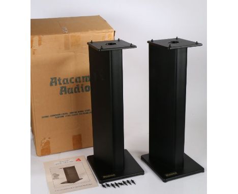 Pair of Atacama SE24 Speaker stands in original box 61cm high