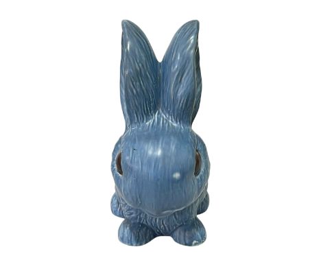 Large Sylvac blue rabbit, number 1028.