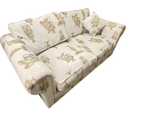 Convertible sofa bed.