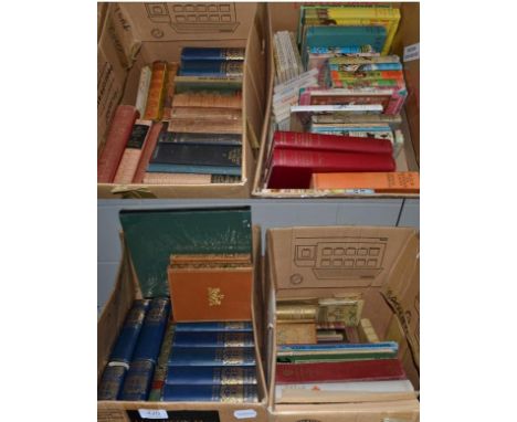 A collection of miscellaneous books and publications including antiquarian, Charles Dickens, Beatrix Potter and other Childre