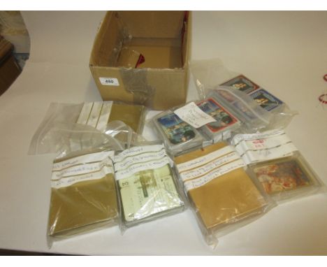 Worshipful Makers of playing cards, group of seven twin packs, unused