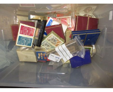 Quantity of various assorted playing cards including twin decks etc.