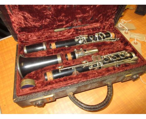 Cased clarinet by Selmer