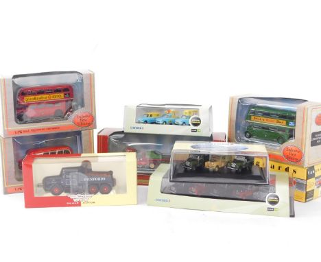 Die cast vehicles, to include Vanguards, Ford Lotus Cortina Mk I, 1:43 scale., Oxford Commercials, 1:76 scale, Landrovers, Ex