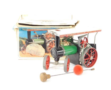 A Mamod traction engine, T.E.LA, boxed. (AF)