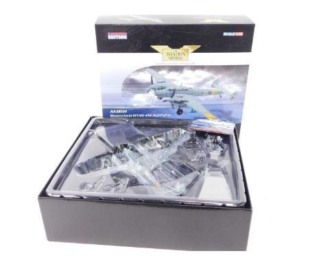 A Corgi Aviation Archive Messerschmitt 110G-4/R6 Night Fighter, limited edition die cast model, 1:72 scale, AA38504, boxed.