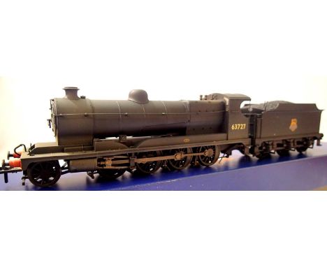 Bachmann 31-002 Robinson 04, BR Black, Early Crest, renumbered 63727, weathered, in excellent condition, boxed. P&amp;P Group