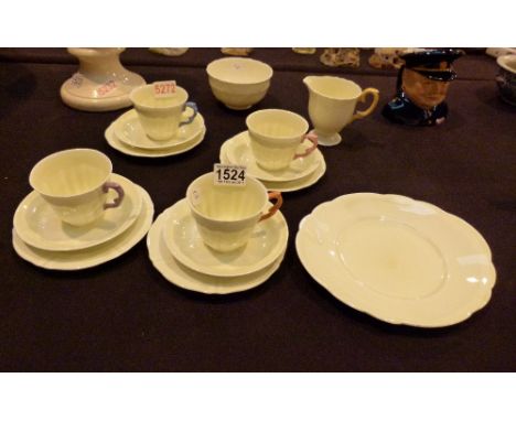Bone china Crown Staffordshire tea service 