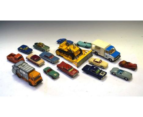 Quantity of loose diecast model vehicles to include; Corgi Toys, Dinky Toys, Matchbox, etc. 