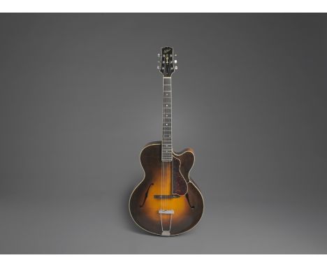 A GILCHRIST L5 ARCHTOP ACOUSTIC GUITAR OWNED AND PLAYED BY JERRY GARCIAserial number 8099, built in 1980, tobacco finish, Sch