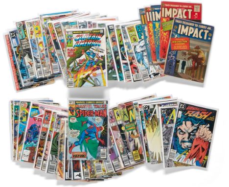 A JERRY GARCIA GROUP OF 66 ASSORTED DC/MARVEL COMICS1960s-1980smostly later issue Bronze and Modern Age, Marvel titles includ