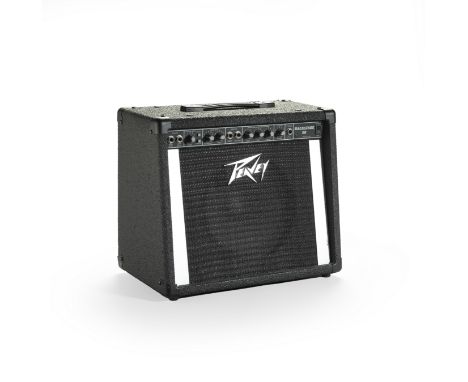 A PEAVEY BACKSTAGE 50 AMPLIFIER OWNED AND USED BY JERRY GARCIAlate 1980sserial number BA-03384063.This amp is likely to have 