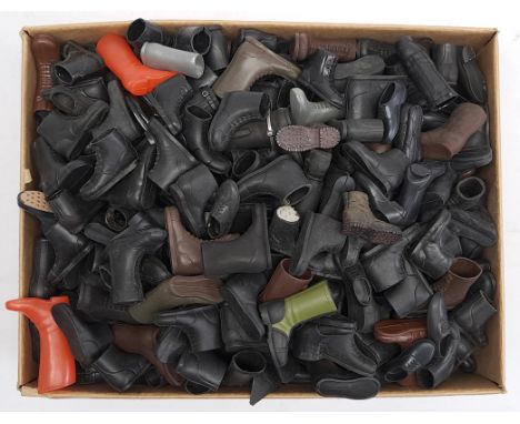 A large quantity of Action Man Boots to include vintage, anniversary and other similar footwear to suit 1:6th scale action fi