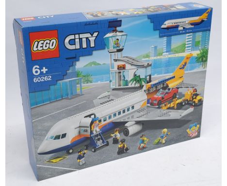 Lego (Sealed) #60262 City - Passenger Airplane, within Excellent sealed packaging (some light scuffs and scratches on the box