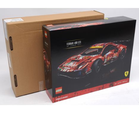 Lego (Sealed) #42125 Technic - Ferrari 488 GTE AF Corse #51, within Mint sealed packaging, also includes Good original transi