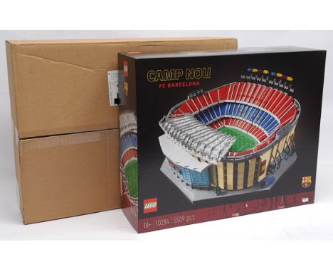 Lego (Sealed) #10284 Camp Nou - FC Barcelona, within Near Mint sealed packaging, also includes Good original transit carton.