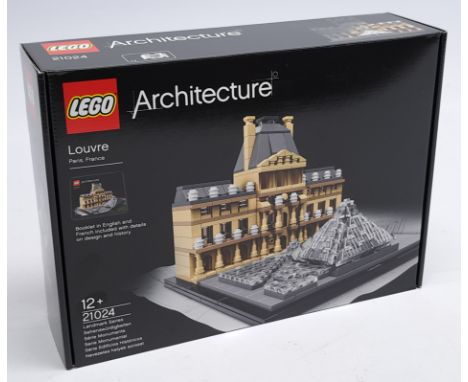 Lego (Sealed) #21024 Architecture - Louvre, Paris, France, within Excellent to Near Mint sealed packaging (some light scuffs 