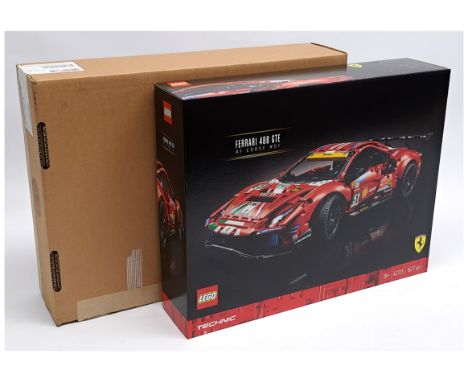 Lego (Sealed) #42125 Technic - Ferrari 488 GTE AF Corse #51, within Mint sealed packaging, also includes Good original transi