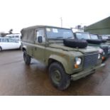 Land Rover 110 soft top with rear seats, RHD, 2.5 N/A diesel engine, Wolf wheels, etc. 125,000 KMs.