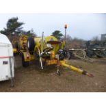 Team 2500 litre agricultural sparer c/w extending spray booms, pump, etc.