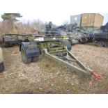 King Ro/Ro 15 tonne 2 axle drawbar Drops/container trailer, ex-reserve c/w spare wheel, etc.