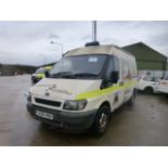 Ford Transit diesel van with side loading door and tow bar, 101,000 miles. Direct fire service.