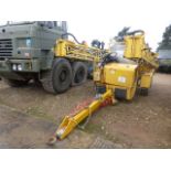 Haldex/AMSS 3000 litre agricultural sprayer 2 axle, c/w extending booms,Perkins diesel pump, etc.