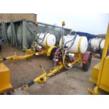 500 litre agricultural sprayer c/w pump, etc.