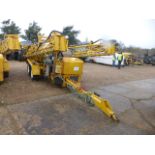 Haldex/AMSS 3000 litre agricultural sprayer 2 axle, c/w extending booms,Perkins diesel pump, etc.