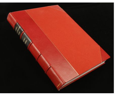 David R. Russell; 2010 Antique Woodworking Tools, special luxury copy, quarter leather bound, one of only ten produced, magni