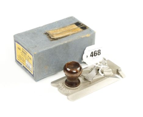 A little used RECORD No 2506S L&amp;R side rebate plane in orig box G++