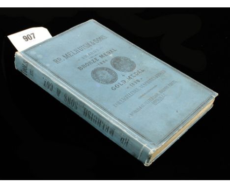 Rd. Melhuish; 1892 ill. catalogue with prices, very comprehensive, bench tools and machine tools 400pp 10" h/b G+ 