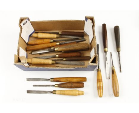 18 carving tools by J.B. ADDIS G+ 