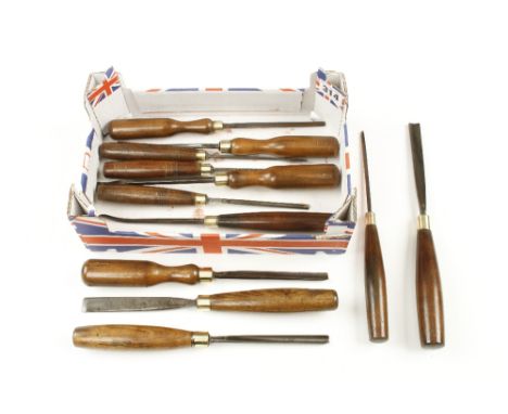 12 carving tools by S.J.ADDIS G+ 