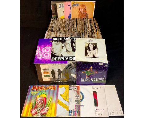 Vinyl Records - 45rpm singles various genres and artists including Pink Floyd, Marillion, Prince, Madness, Madonna, The Jam, 