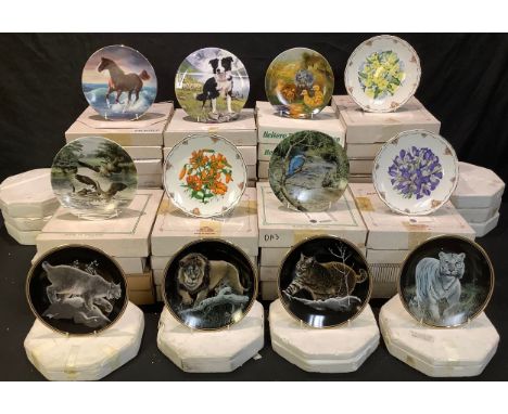 Ceramics - a quantity of collector's plates including Royal Albert, Royal Worcester, The Hamilton Collection, Vohenstrauss, e