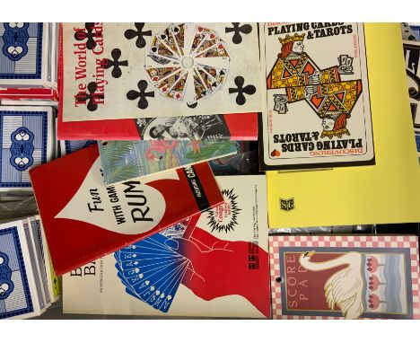 100+ VARIOUS MISC. PLAYING CARDS INCLUDING NON-STANDARD, SOME SEALED