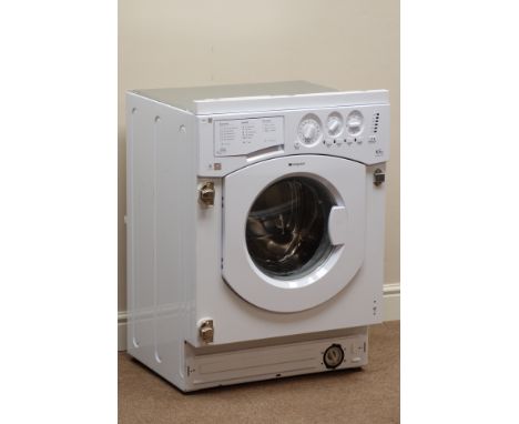 Hotpoint BHWM129 integrated washing machine, W60cm  (This item is PAT tested - 5 day warranty from date of sale)   Condition 