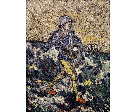 Vik Muniz (Brazilian, born 1961)Le Semeur, d'après Van Gogh Digital C-type print, 2011, on glossy wove, signed and dated in b