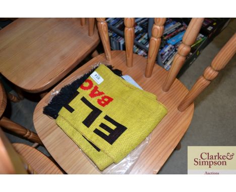 An Elton John 2004 tour scarf 