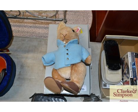A Steiff Peter Rabbit with certificate and box