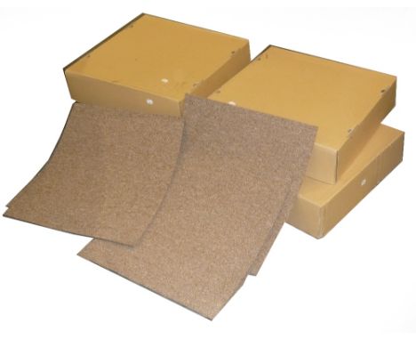 FOUR BOXES OF CARPET TILES, 50cm x 50cm 