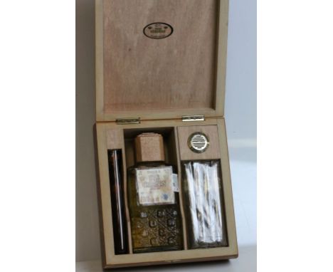 Dos Coronas Boxed 45th Anniversary Tequila and Cigar Set, both unopened