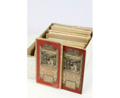 Collection of 30 plus First Half 20th century Ordnance Survey Maps, also including Edward Stanford & G W Bacon